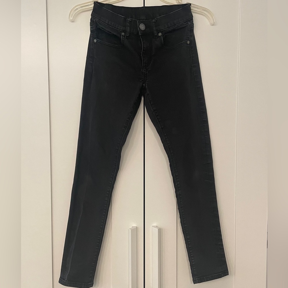 Loft Women Modern Skinny Jeans Size Petite 25 Black